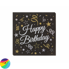 Servieti Happy birthday 